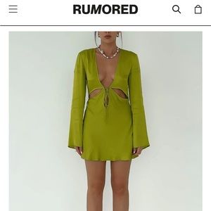Rumored High Hopes Mini Dress—NWT